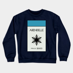 Arendelle Location Card Crewneck Sweatshirt